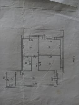 Продается трехкомнатная квартира, 58 м², этаж 3 из 9. Фото 1