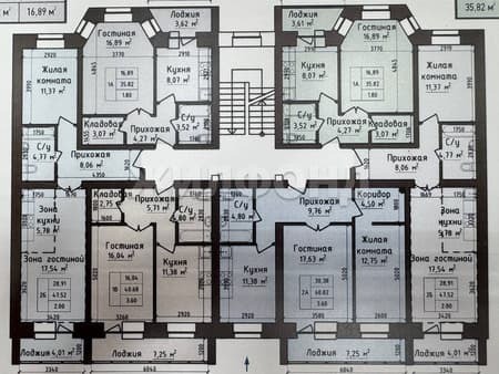 Продается однокомнатная квартира, 37.62 м², этаж 5 из 5. Фото 1