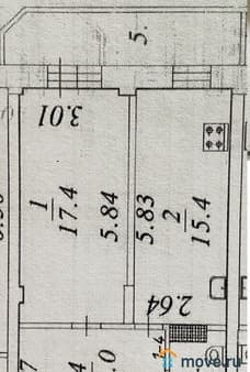 1-комн. квартира, 47 м²