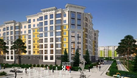 1-комн. квартира, 46.2 м²