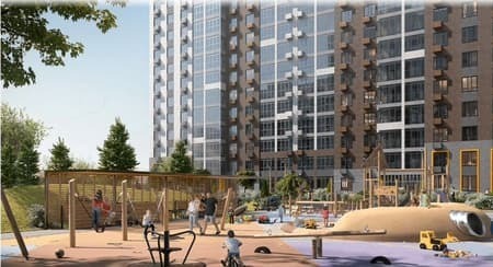 3-комн. квартира, 75.8 м²