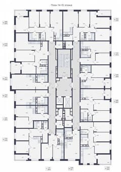 Продажа однокомнатной квартиры, 29.4 м², этаж 14 из 16. Фото 1