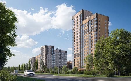 Купить трехкомнатную квартиру, 82.2 м², этаж 10 из 20. Фото 1