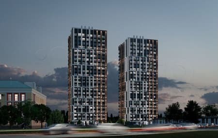 Продать двухкомнатную квартиру, 58.4 м², этаж 15 из 24. Фото 1