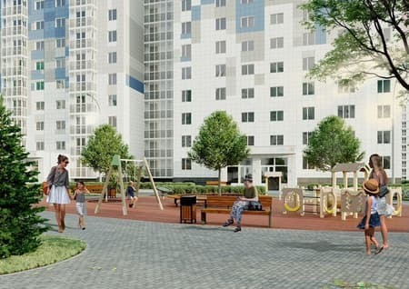 2-комн. квартира, 66.6 м²