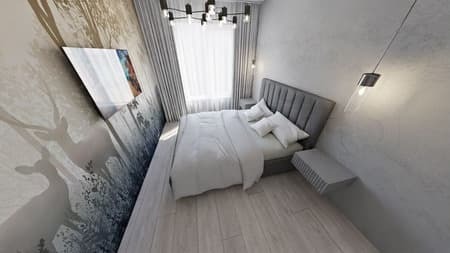 3-комн. квартира, 57.9 м²