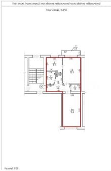 Продажа двухкомнатной квартиры, 47.3 м², этаж 5 из 5. Фото 1