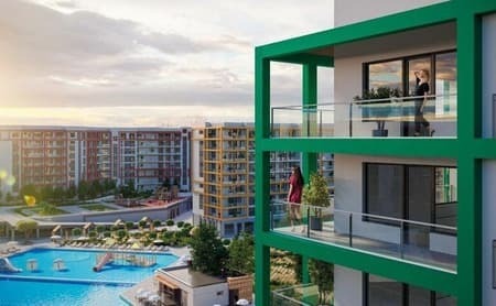 2-комн. апартаменты, 45.3 м²