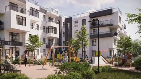 студия, 40.9 м²