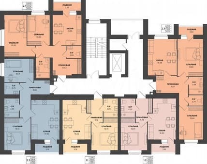 Продам двухкомнатную квартиру, 59.9 м², этаж 7 из 9. Фото 4