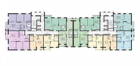 Продам двухкомнатную квартиру, 63.9 м², этаж 17 из 18. Фото 5