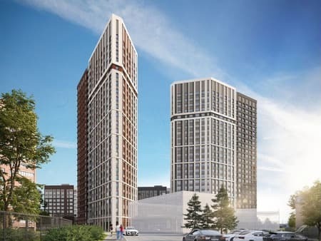 2-комн. квартира, 55.5 м²
