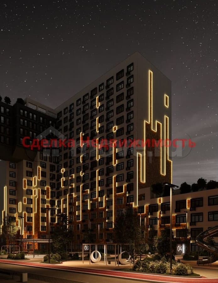 3-комн. квартира, 65 м²