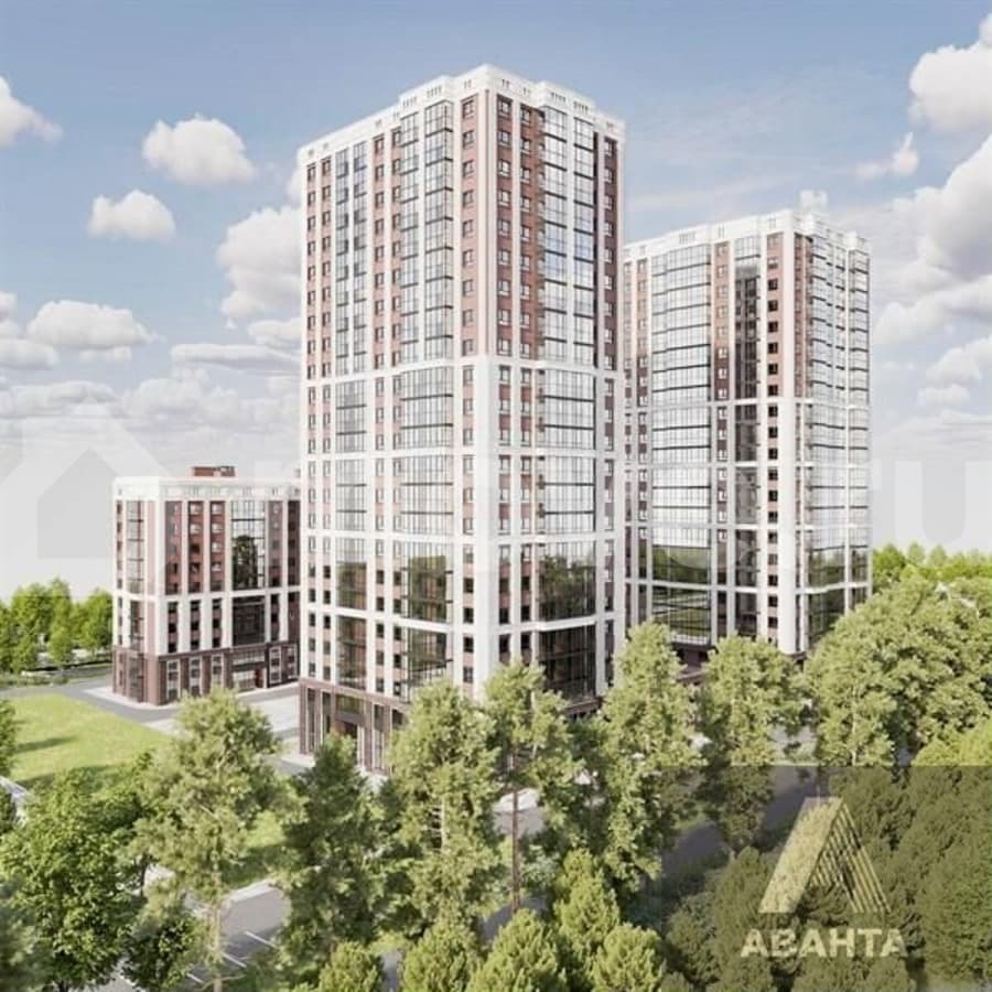 3-комн. квартира, 58.5 м²