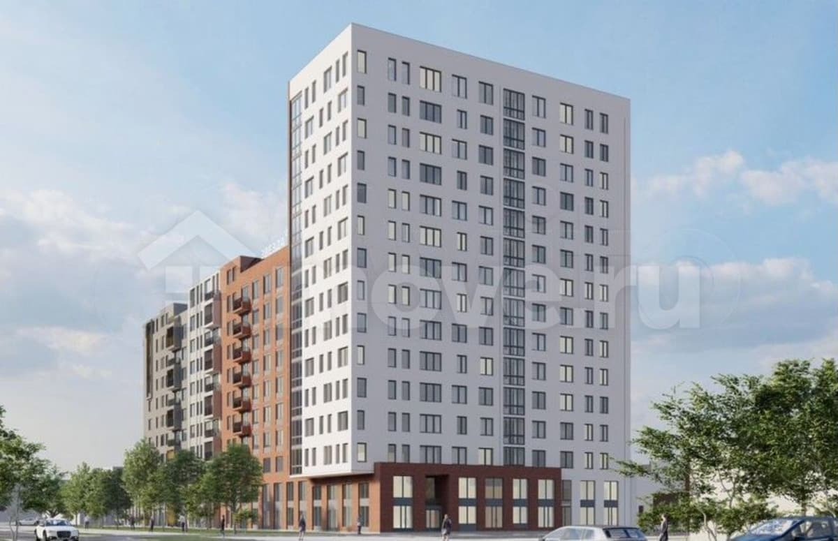 1-комн. квартира, 50.3 м²
