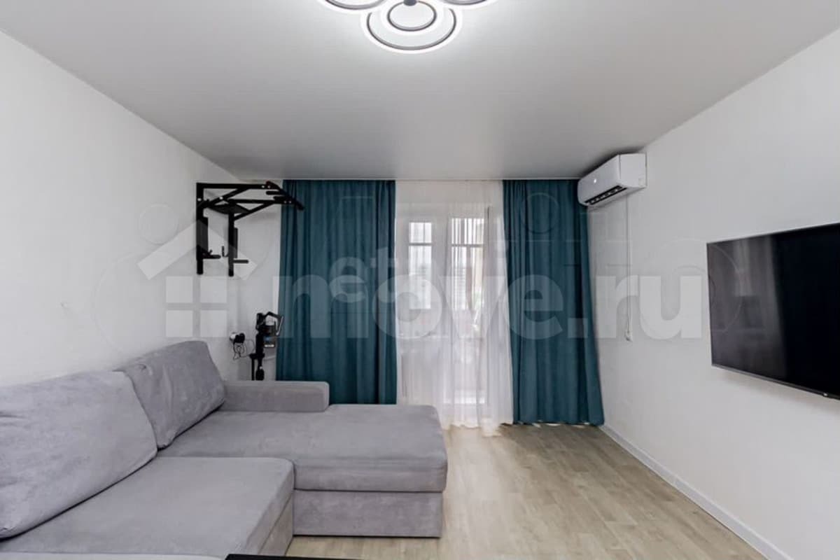 1-комн. квартира, 33.2 м²