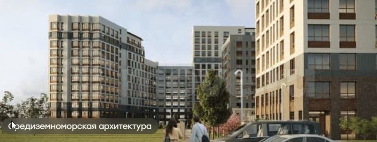 2-комн. квартира, 54.9 м²
