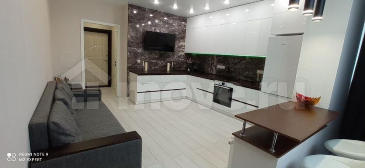 студия, 28 м²