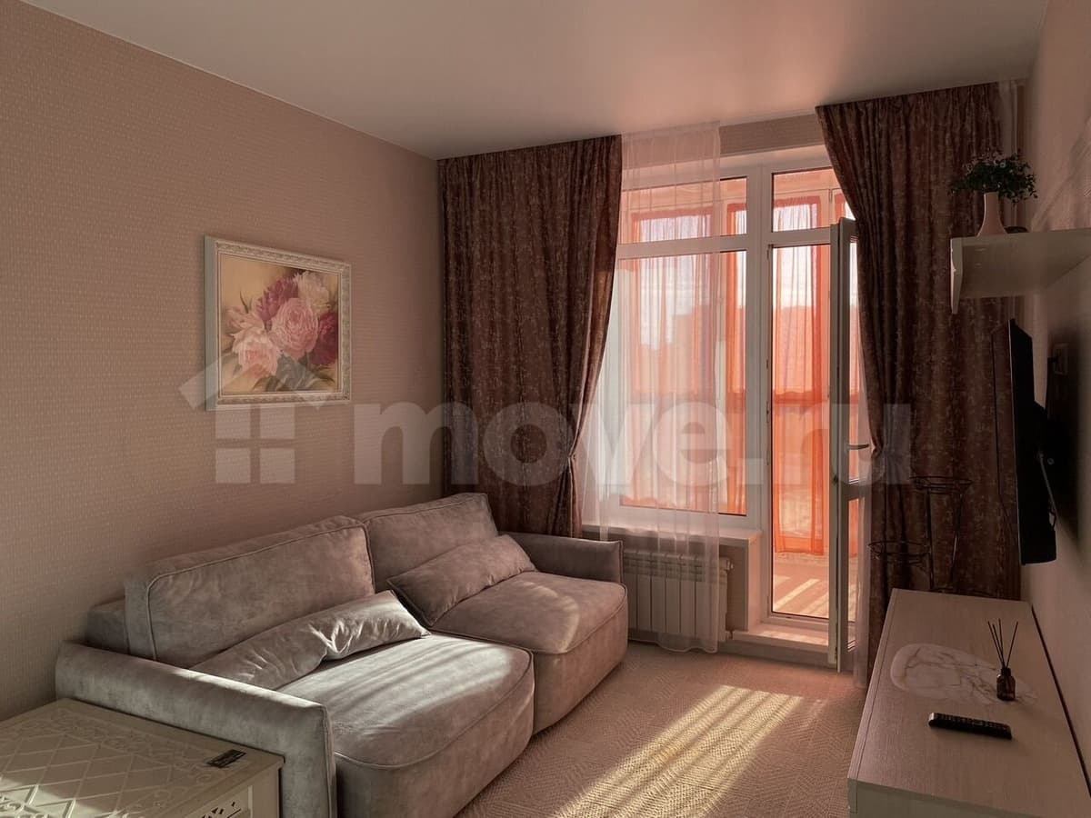 1-комн. квартира, 37.4 м²