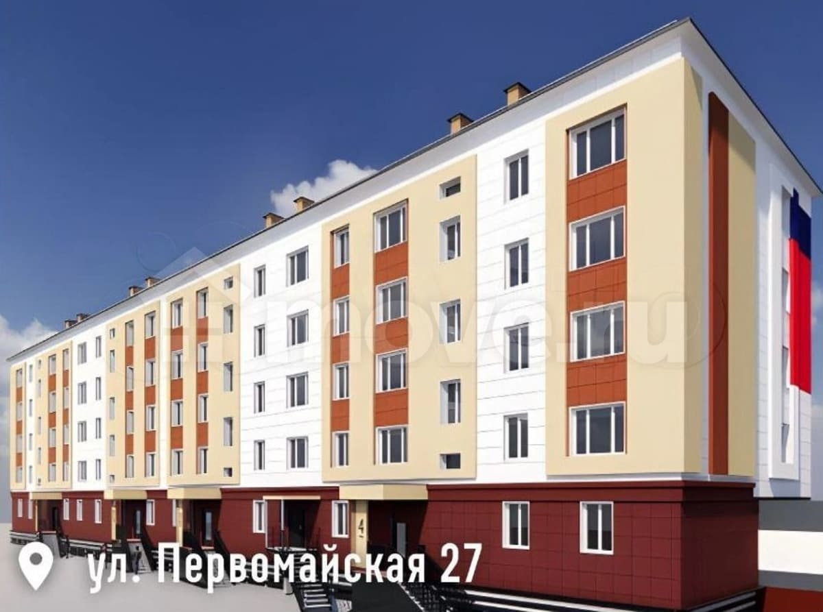 3-комн. квартира, 69.1 м²
