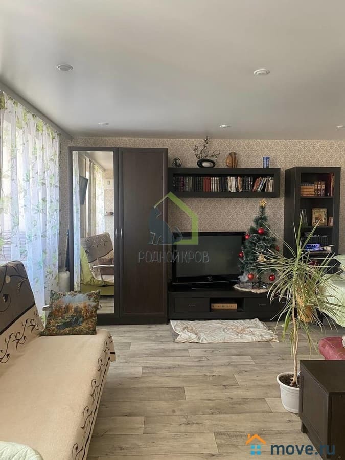 1-комн. квартира, 35.7 м²