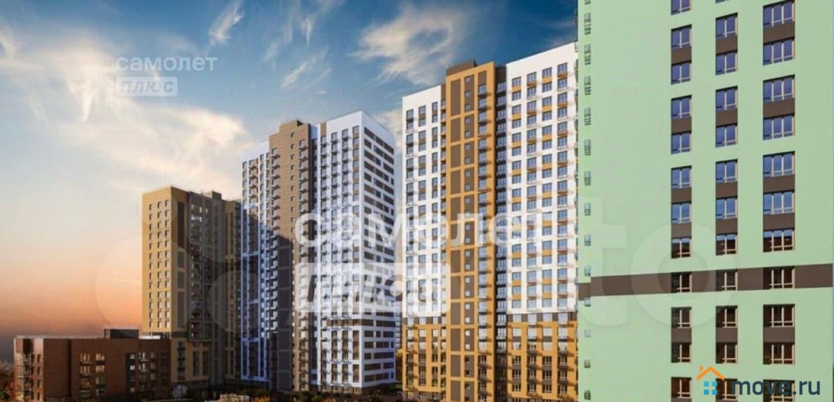 3-комн. квартира, 53.27 м²