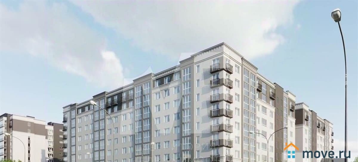 2-комн. квартира, 55.5 м²