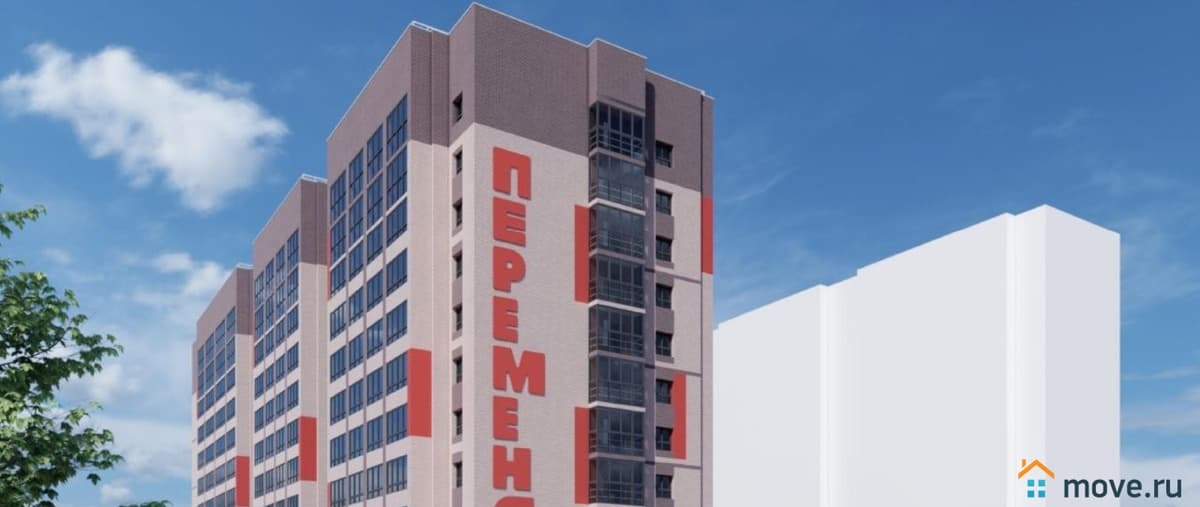 1-комн. квартира, 44.3 м²