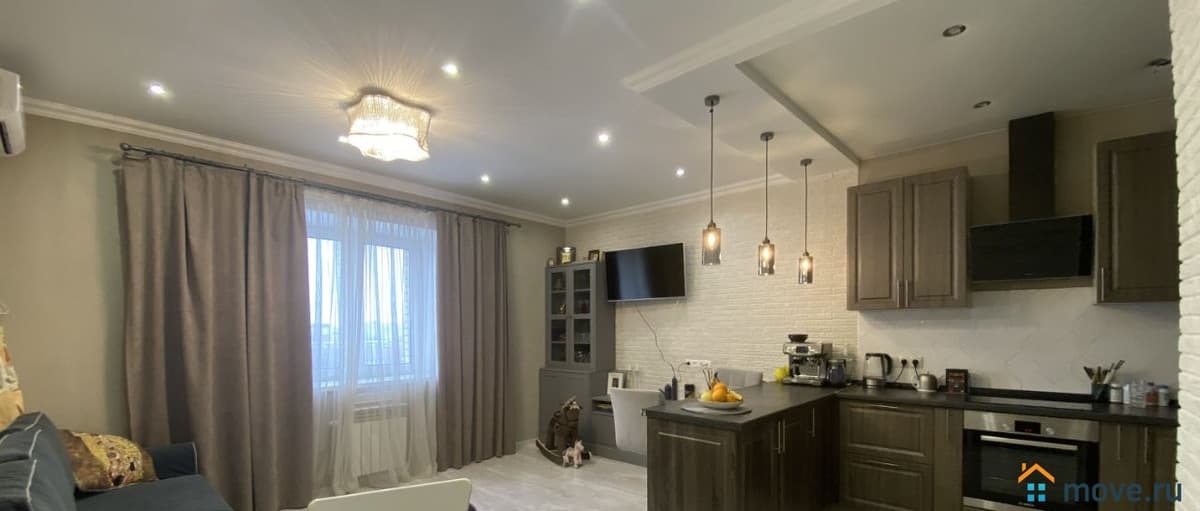3-комн. квартира, 75.1 м²