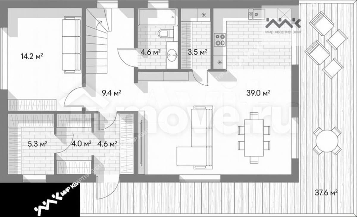 дом, 162 м², 12.2 сотки