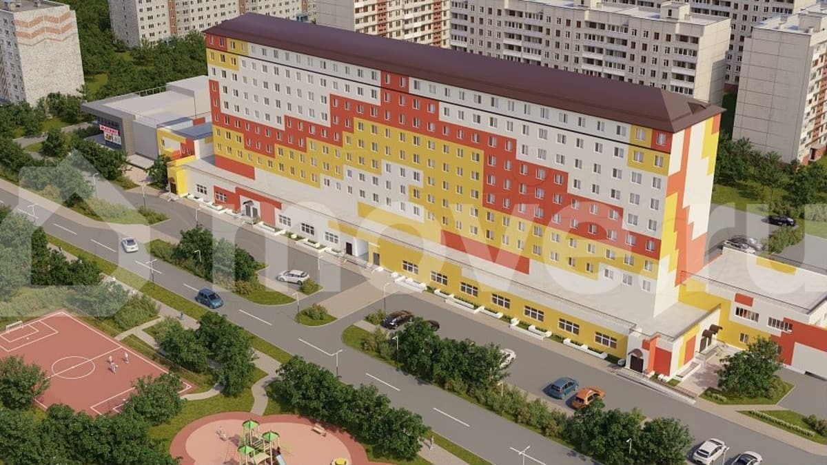 1-комн. квартира, 40.4 м²