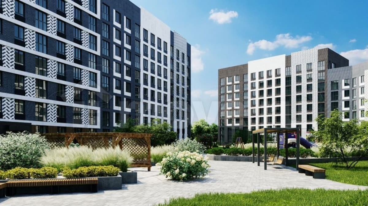1-комн. квартира, 40.8 м²