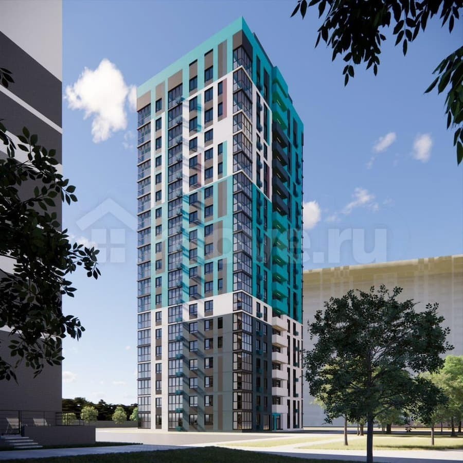 студия, 35.6 м²