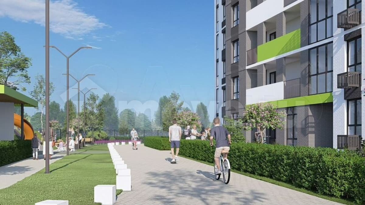 1-комн. квартира, 40.5 м²