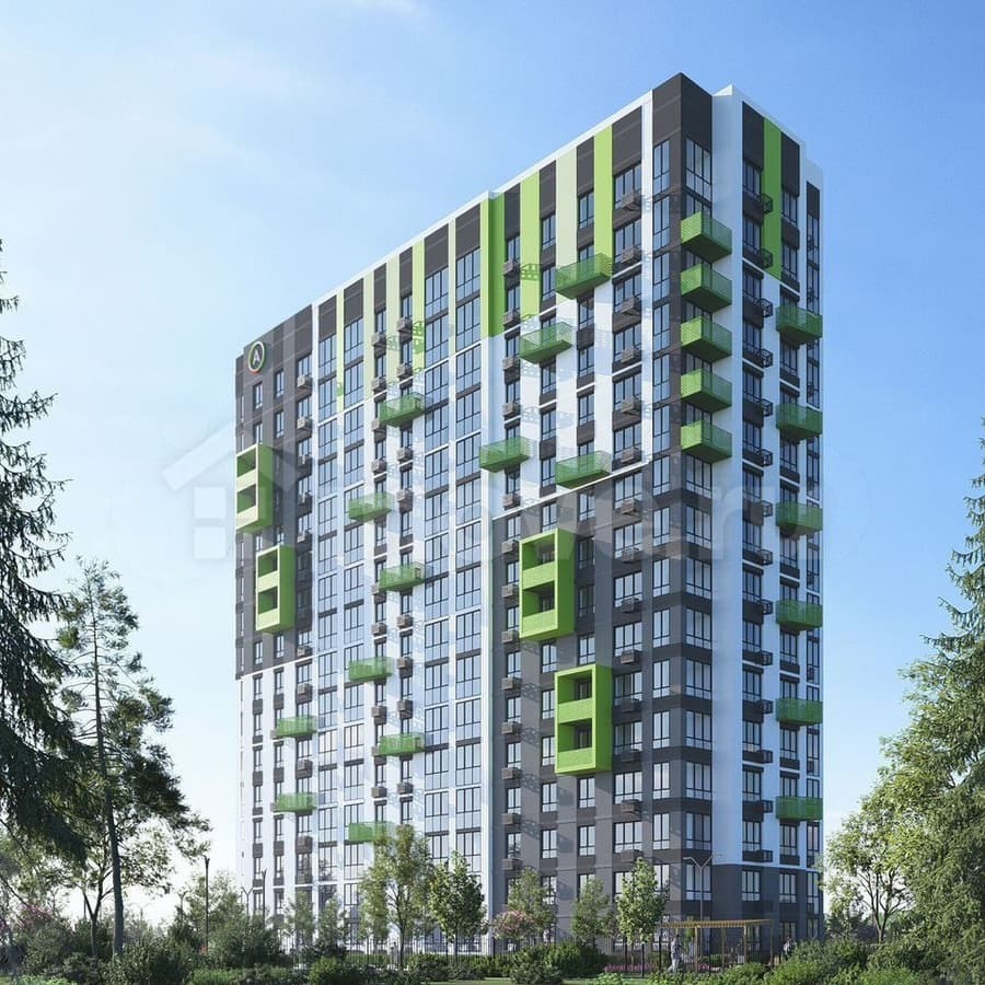 1-комн. квартира, 37.8 м²