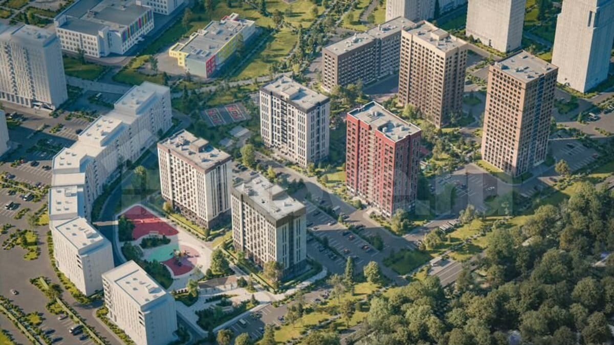 2-комн. квартира, 57.8 м²