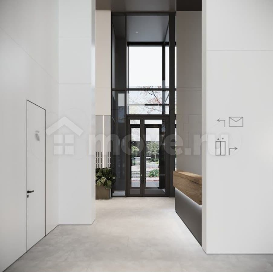 3-комн. квартира, 55.8 м²