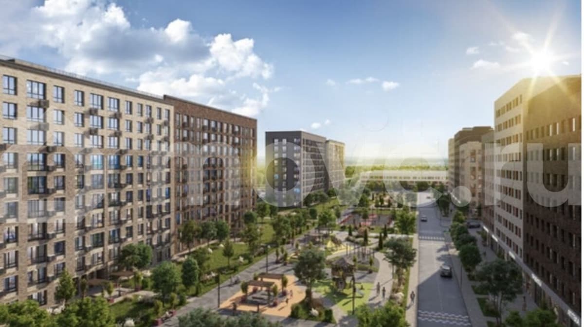 1-комн. квартира, 39.3 м²
