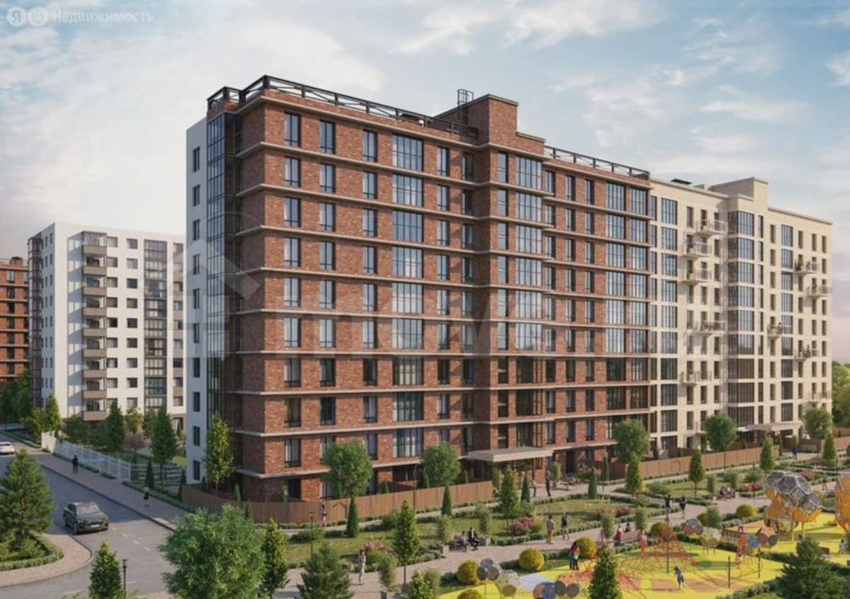 3-комн. квартира, 72.8 м²