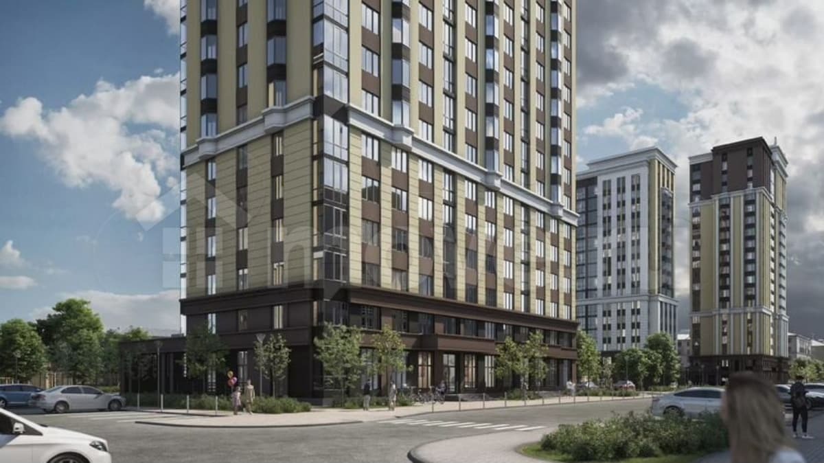 1-комн. квартира, 42.9 м²