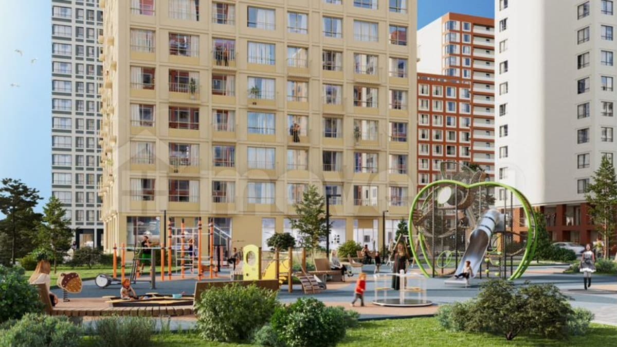 1-комн. квартира, 48.4 м²