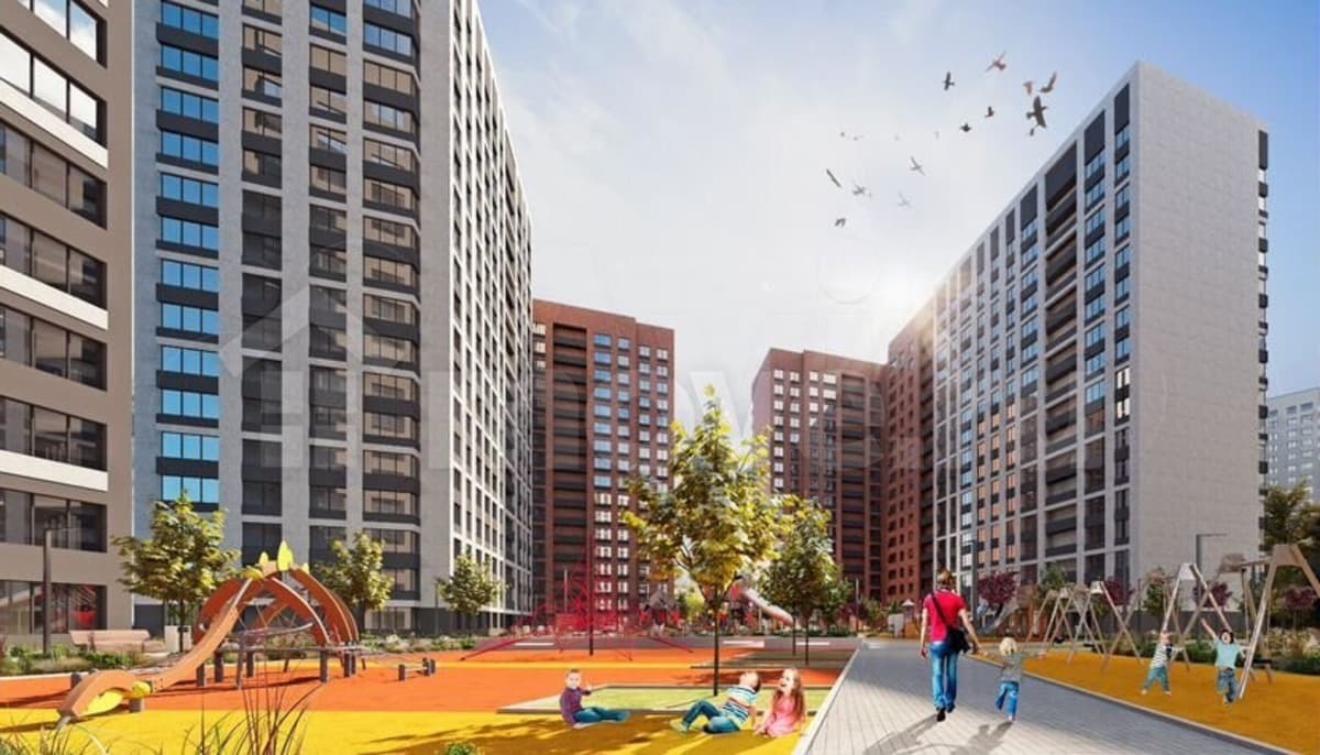 1-комн. квартира, 40.7 м²