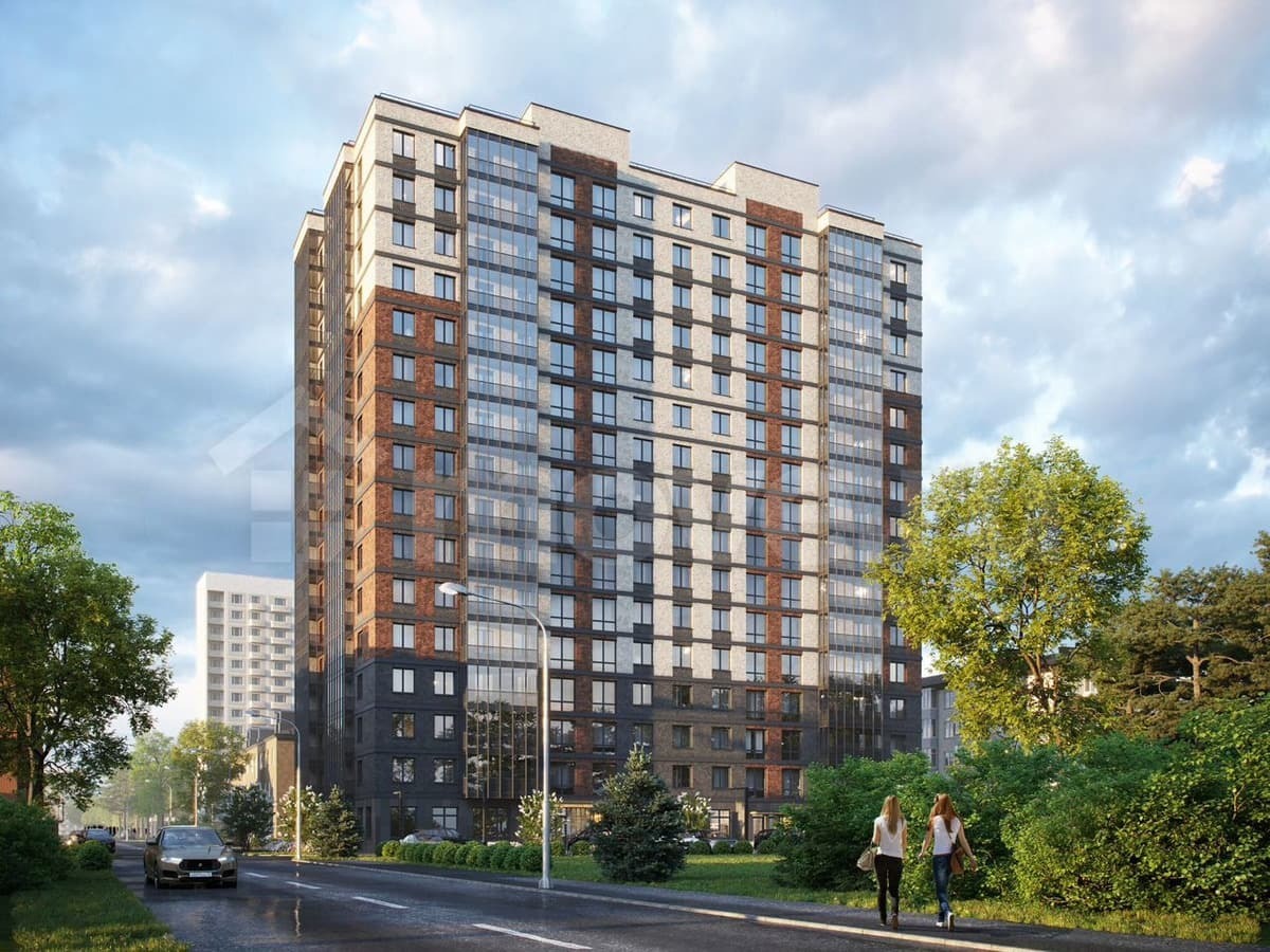 1-комн. квартира, 41.1 м²