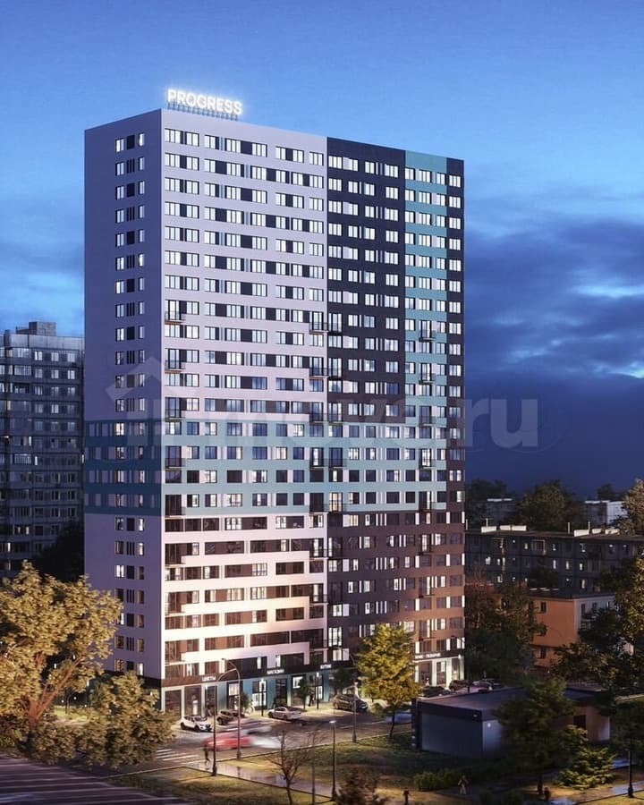 студия, 24 м²