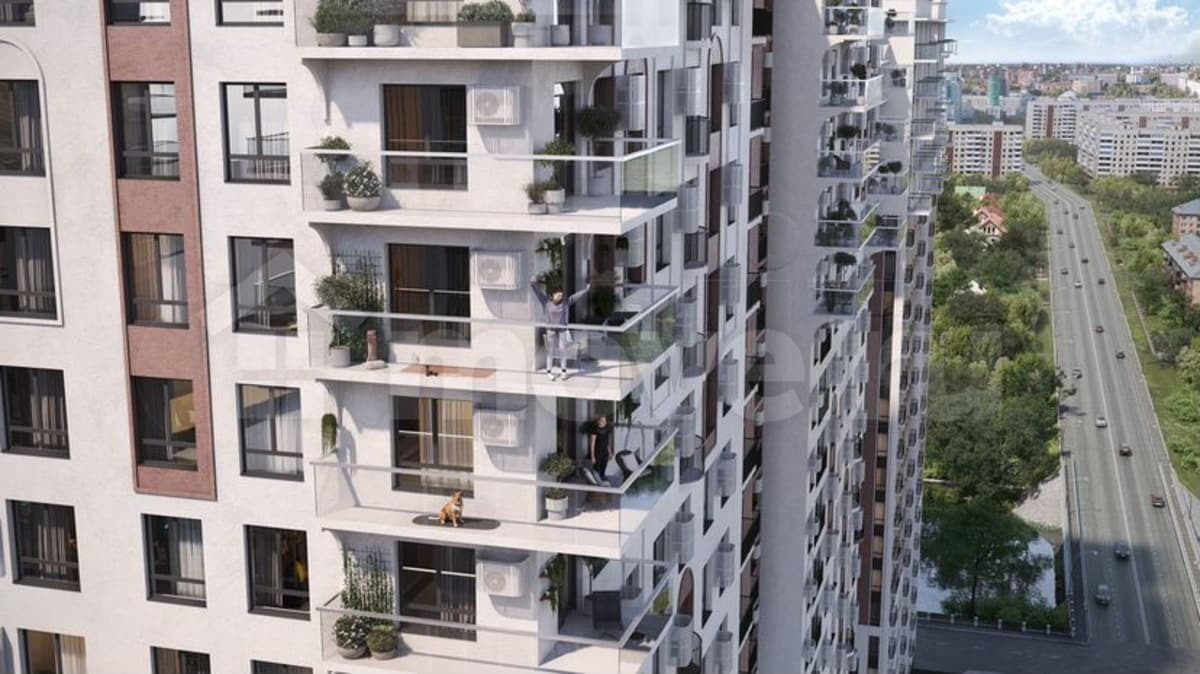 2-комн. квартира, 58.4 м²