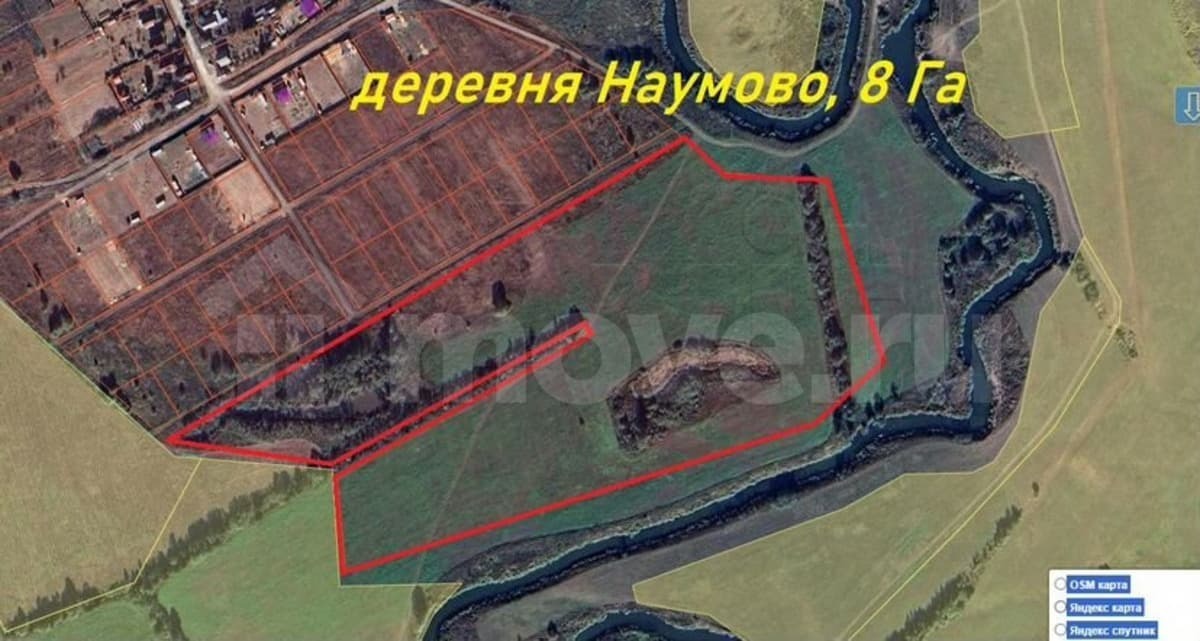 земля под ИЖС, 8 га