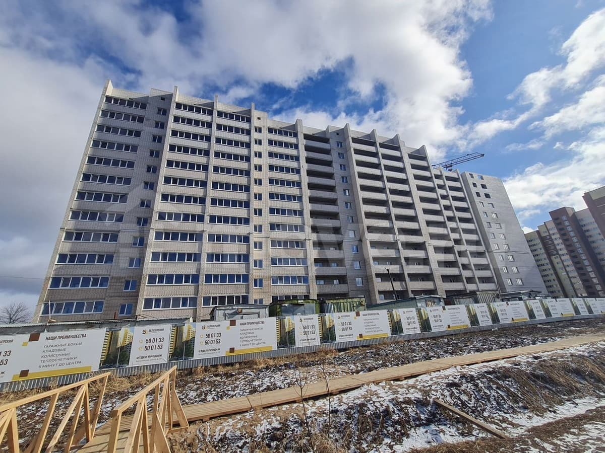2-комн. квартира, 54.4 м²