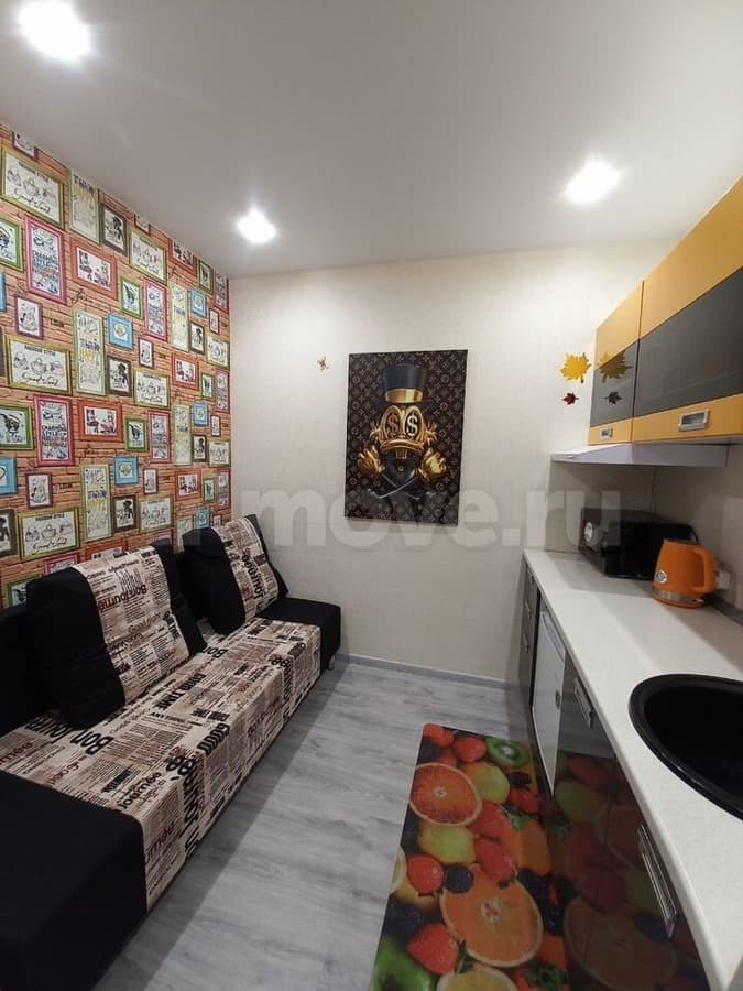 1-комн. квартира, 34.7 м²