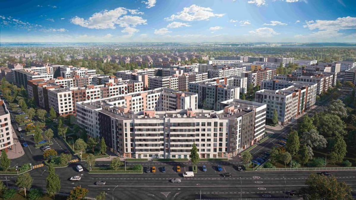 3-комн. квартира, 96.4 м²