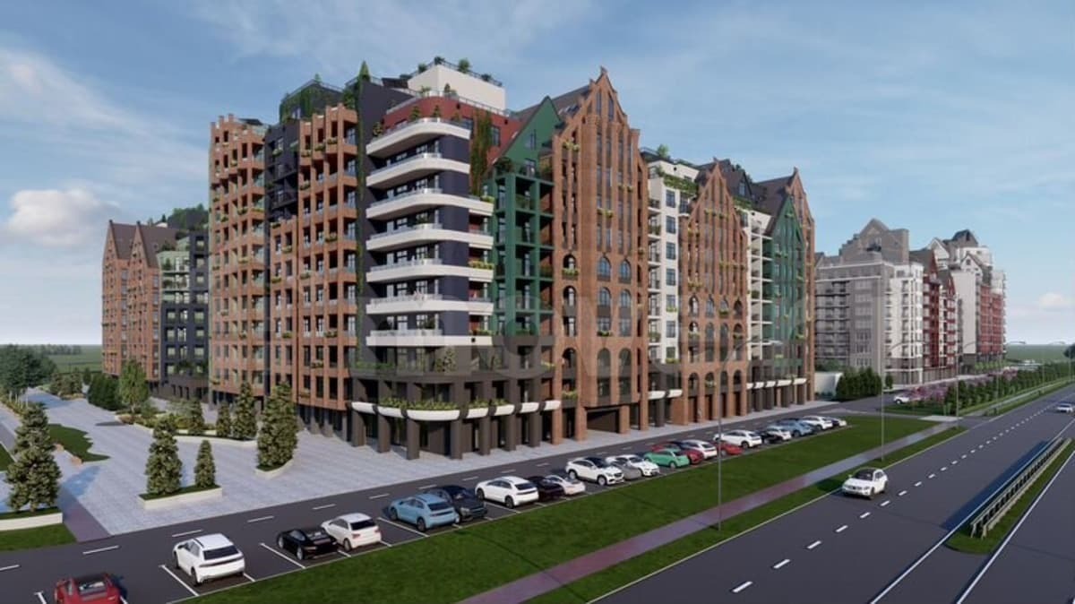 1-комн. квартира, 65.5 м²